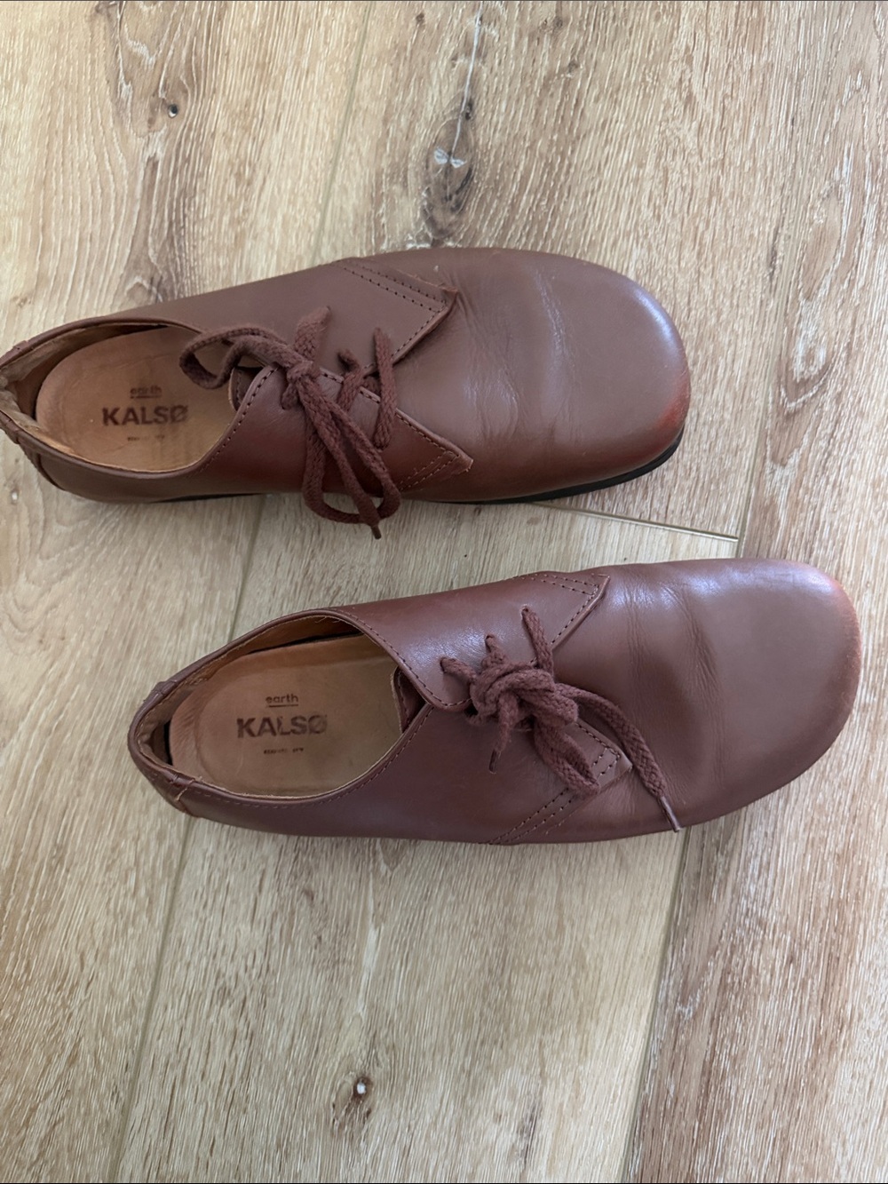 Kalso Earth Shoe | Faroe Lokah | Brown Leather | size 10.5